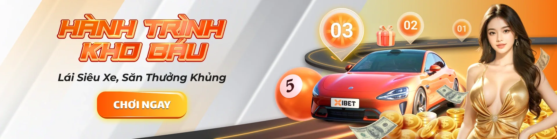 Chương trình ưu đãi lái xe săn thưởng cùng Xibet